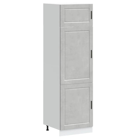 vidaXL Kitchen Cupboard "Porto" Concrete Grey Engineered Wood