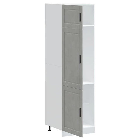 vidaXL Kitchen Cupboard "Porto" Concrete Grey Engineered Wood