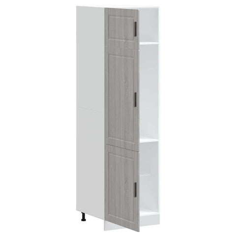 vidaXL Kitchen Cupboard "Porto" Grey Sonoma Engineered Wood