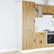 vidaXL Kitchen Cupboard "Porto" Artisan Oak Engineered Wood