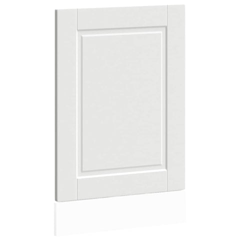 vidaXL Dishwasher Panel Porto White 45x1,5x67 cm Engineered Wood