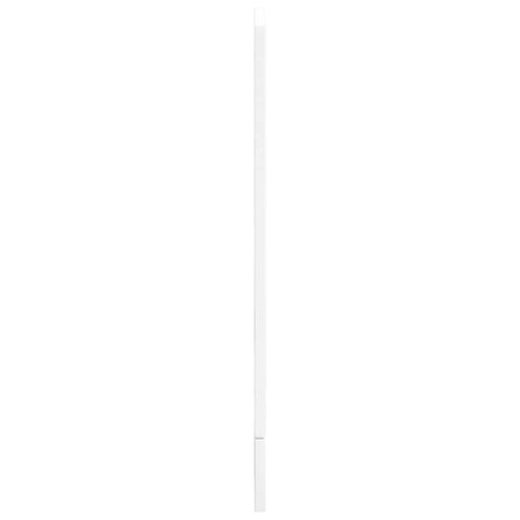 vidaXL Dishwasher Panel Porto White 45x1,5x67 cm Engineered Wood