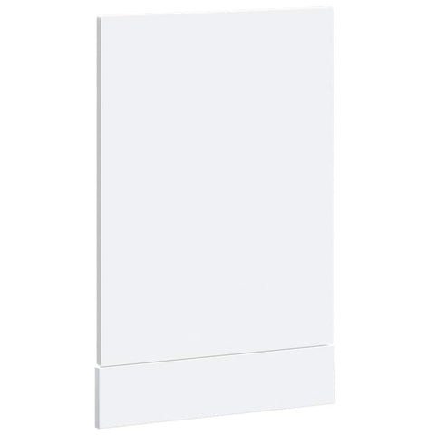 vidaXL Dishwasher Panel Porto White 45x1,5x67 cm Engineered Wood