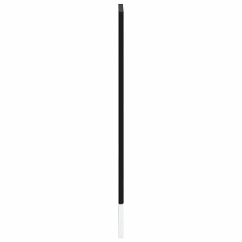 vidaXL Dishwasher Panel Porto Black 45x1,5x67 cm Engineered Wood