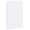 vidaXL Dishwasher Panel Porto High Gloss White 45x1,5x67 cm Engineered Wood