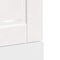 vidaXL Dishwasher Panel Porto High Gloss White 45x1,5x67 cm Engineered Wood