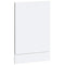 vidaXL Dishwasher Panel Porto Concrete Grey 45x1,5x67 cm Engineered Wood