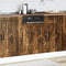 vidaXL Dishwasher Panel Porto Smoked Oak 45x1,5x67 cm Engineered Wood