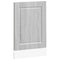vidaXL Dishwasher Panel Porto Grey Sonoma 45x1,5x67 cm Engineered Wood