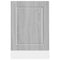vidaXL Dishwasher Panel Porto Grey Sonoma 45x1,5x67 cm Engineered Wood