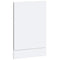 vidaXL Dishwasher Panel Porto Grey Sonoma 45x1,5x67 cm Engineered Wood