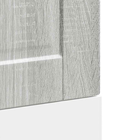 vidaXL Dishwasher Panel Porto Grey Sonoma 45x1,5x67 cm Engineered Wood