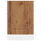 vidaXL Dishwasher Panel Porto Old Wood 45x1,5x67 cm Engineered Wood