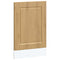 vidaXL Dishwasher Panel Porto Artisan Oak 45x1,5x67 cm Engineered Wood