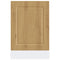 vidaXL Dishwasher Panel Porto Artisan Oak 45x1,5x67 cm Engineered Wood