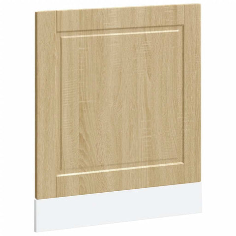 vidaXL Dishwasher Panel Porto Sonoma Oak 60x1.5x67 cm Engineered Wood