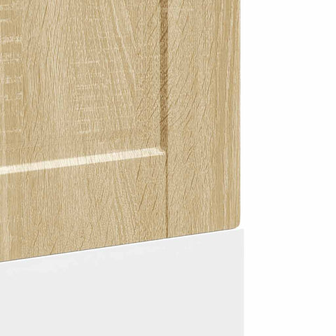 vidaXL Dishwasher Panel Porto Sonoma Oak 60x1.5x67 cm Engineered Wood