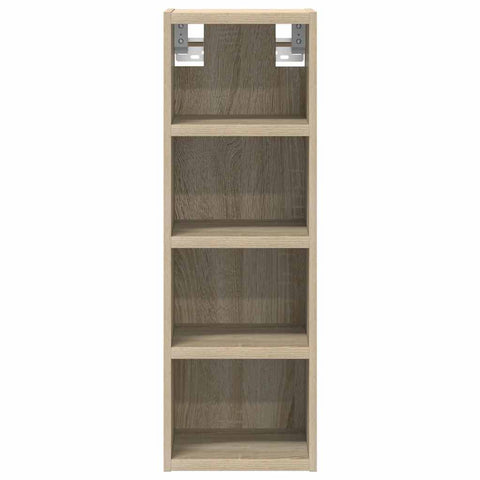 vidaXL Hanging Cabinet Riga Sonoma Oak 20x29.5x60 cm Engineered Wood