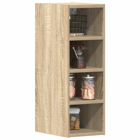 vidaXL Hanging Cabinet Riga Sonoma Oak 20x29.5x60 cm Engineered Wood