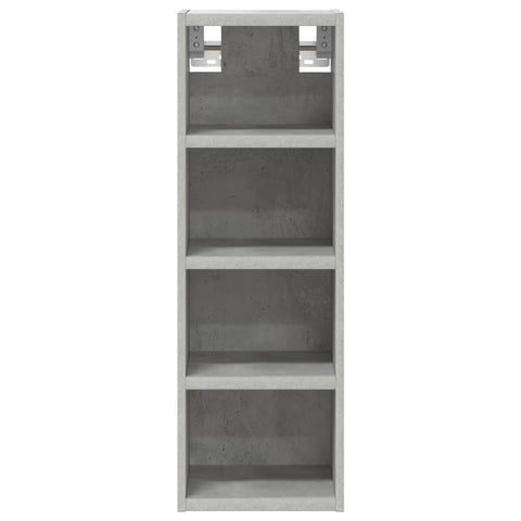 vidaXL Hanging Cabinet Riga Concrete Grey 20x29.5x60 cm Engineered Wood