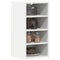 vidaXL Hanging Cabinet Riga White 30x29.5x60 cm Engineered Wood
