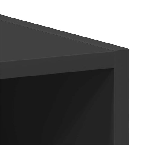 vidaXL Hanging Cabinet Riga Black 30x29.5x60 cm Engineered Wood
