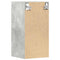 vidaXL Hanging Cabinet Riga Concrete Grey 30x29.5x60 cm Engineered Wood