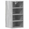 vidaXL Hanging Cabinet Riga Grey Sonoma 30x29.5x60 cm Engineered Wood