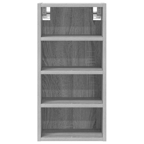 vidaXL Hanging Cabinet Riga Grey Sonoma 30x29.5x60 cm Engineered Wood
