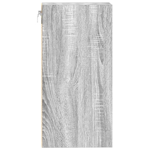 vidaXL Hanging Cabinet Riga Grey Sonoma 30x29.5x60 cm Engineered Wood