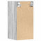 vidaXL Hanging Cabinet Riga Grey Sonoma 30x29.5x60 cm Engineered Wood