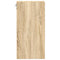 vidaXL Hanging Cabinet Riga Sonoma Oak 40x29.5x60 cm Engineered Wood