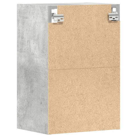 vidaXL Hanging Cabinet Riga Concrete Grey 40x29.5x60 cm Engineered Wood