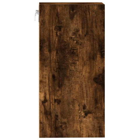 vidaXL Hanging Cabinet Riga Smoked Oak 40x29.5x60 cm Engineered Wood