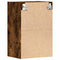 vidaXL Hanging Cabinet Riga Smoked Oak 40x29.5x60 cm Engineered Wood