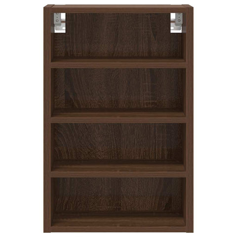 vidaXL Hanging Cabinet Riga Brown Oak 40x29.5x60 cm Engineered Wood