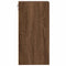 vidaXL Hanging Cabinet Riga Brown Oak 40x29.5x60 cm Engineered Wood