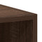 vidaXL Hanging Cabinet Riga Brown Oak 40x29.5x60 cm Engineered Wood