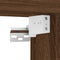 vidaXL Hanging Cabinet Riga Brown Oak 40x29.5x60 cm Engineered Wood