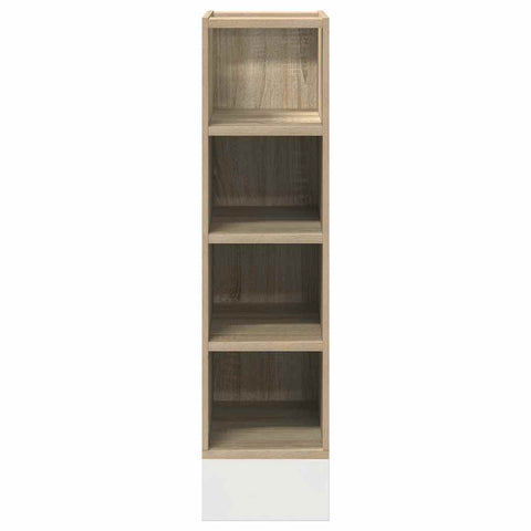 vidaXL Bottom Cabinet Riga Sonoma Oak 20x44.5x81.5 cm Engineered Wood