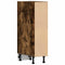 vidaXL Bottom Cabinet Riga Smoked Oak 20x44.5x81.5 cm Engineered Wood