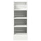 vidaXL Bottom Cabinet Riga White 30x44.5x81.5 cm Engineered Wood