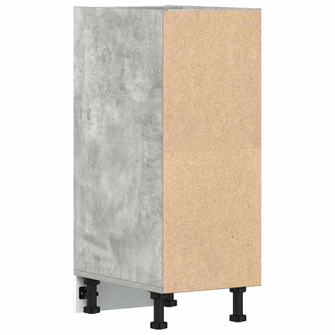 vidaXL Bottom Cabinet Riga Concrete Grey 30x44.5x81.5 cm Engineered Wood