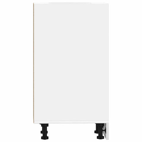 vidaXL Bottom Cabinet Riga White 40x44.5x81.5 cm Engineered Wood
