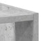 vidaXL Bottom Cabinet Riga Concrete Grey 40x44.5x81.5 cm Engineered Wood