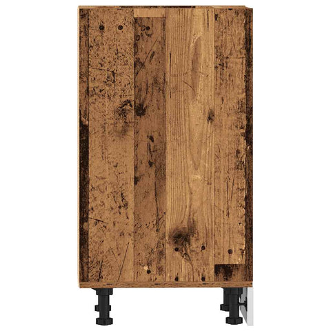 vidaXL Bottom Cabinet Riga Old Wood 40x44.5x81.5 cm Engineered Wood