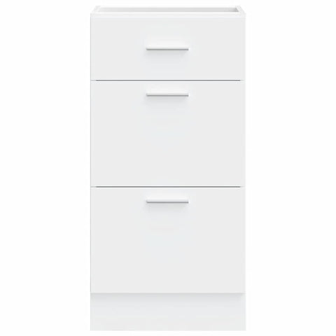 vidaXL Bottom Cabinet Lyon White 40x46x81.5 cm Engineered Wood