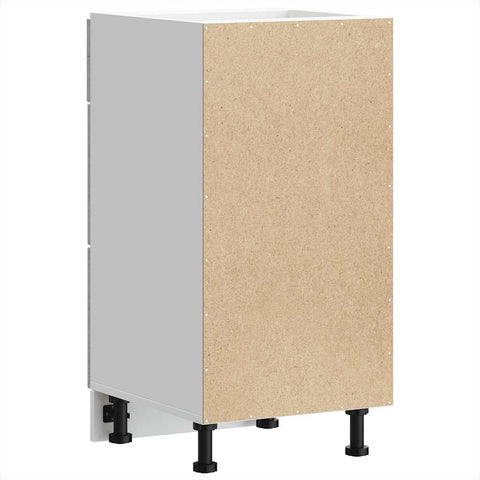 vidaXL Kitchen Base Cabinet Lucca Grey Sonoma Engineered Wood