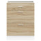 vidaXL Kitchen Base Cabinet Lyon Sonoma Oak Engineered Wood