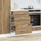 vidaXL Kitchen Base Cabinet Lyon Artisan Oak Engineered Wood